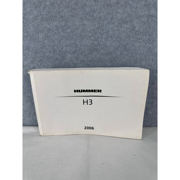 2006 Hummer H3 Owner’s Manual Operator Instructions - Picture 1 of 5